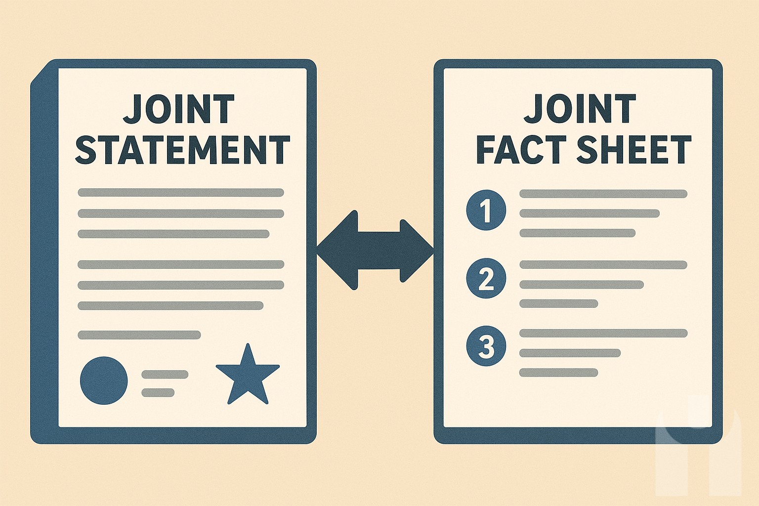 조인트 팩트 시트(Joint Fact Sheet)는 여…