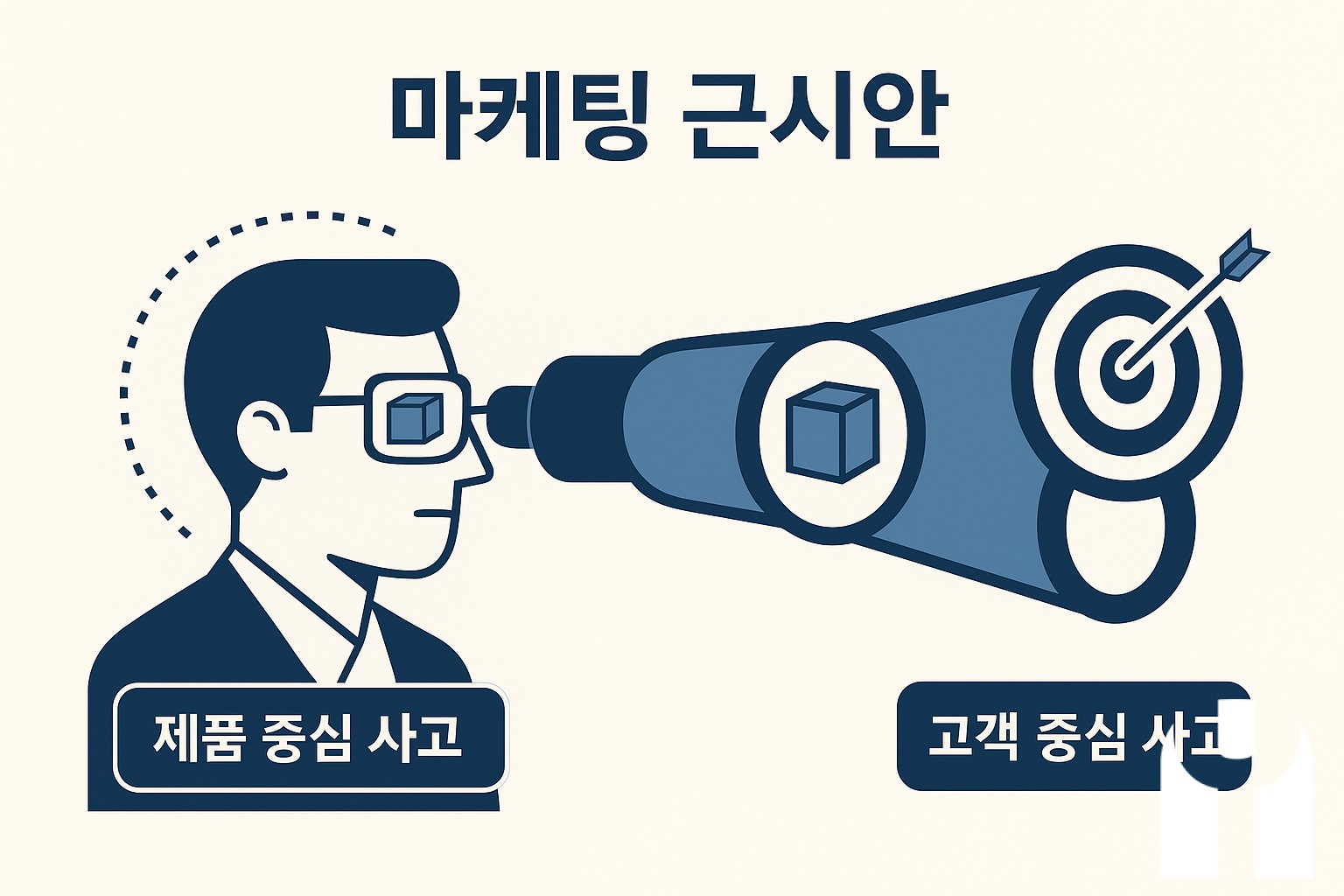 마케팅에서 마이오피아(Myopia)란 기업이 소비자의 …