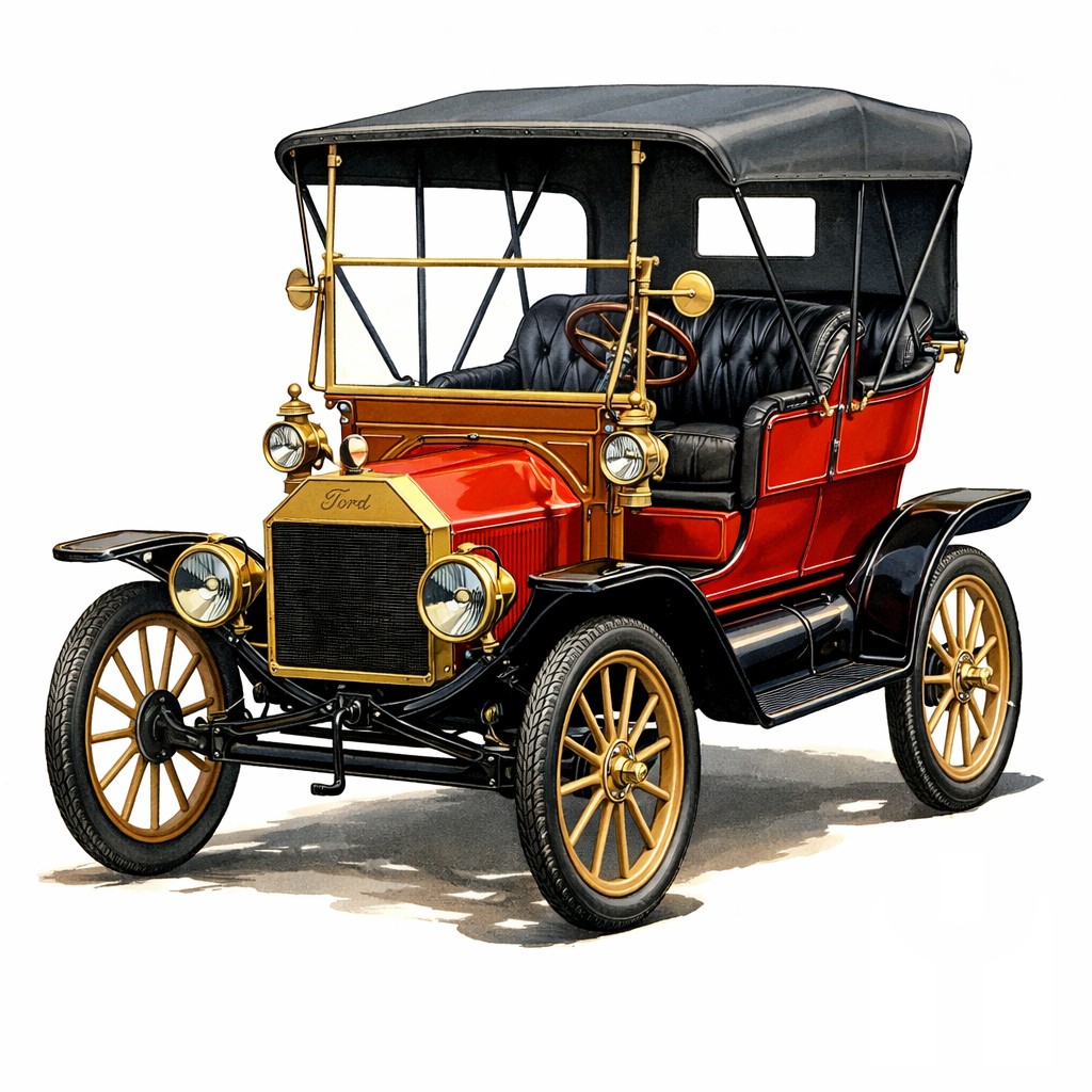 포드 자동차의 모델T(Model T)와 썬더버드(Thu…