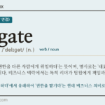 delegate · 오늘의 영어 단어