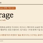 leverage · 오늘의 영어 단어